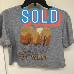 Out West Crop Top